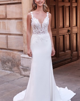 Adore by Justin Alexander 137053 #5 Ivory/Nude thumbnail