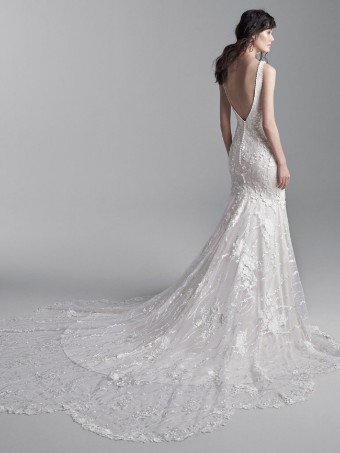 Sottero and Midgley 135920 #2 Iv/Misty Mauve (Nude Illusion) thumbnail