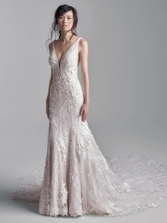 Sottero and Midgley 135920 #15 Iv/Misty Mauve (Nude Illusion) thumbnail