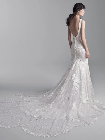 Sottero and Midgley 135920 #16 Iv/Misty Mauve (Nude Illusion) thumbnail
