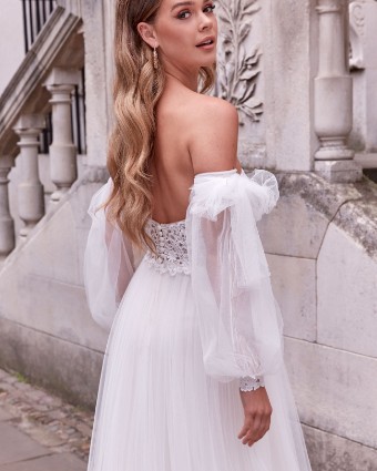 Adore by Justin Alexander 137059 #3 Sand/Ivory/Nude thumbnail