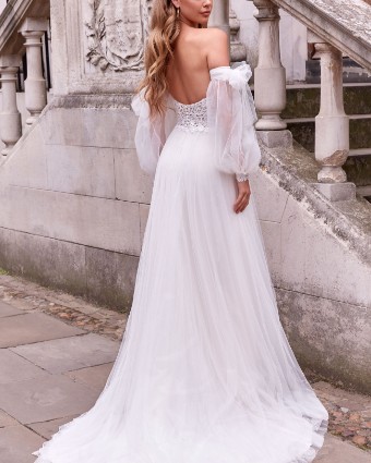 Adore by Justin Alexander 137059 #4 Sand/Ivory/Nude thumbnail