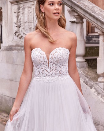 Adore by Justin Alexander 137059 #9 Sand/Ivory/Nude thumbnail