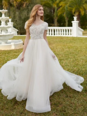 House of Wu 137475 #2 Ivory / Soft Blush thumbnail