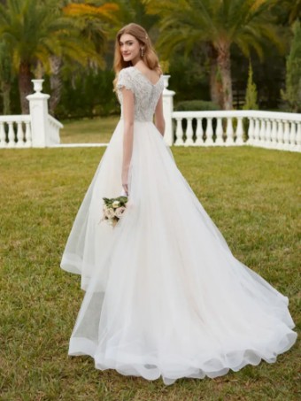 House of Wu 137475 #4 Ivory / Soft Blush thumbnail