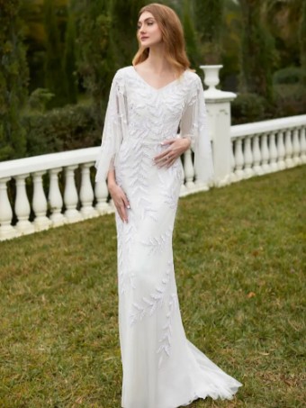 House of Wu 137480 #3 Ivory/Silver thumbnail