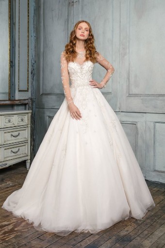 Sincerity by Justin Alexander 130305-sleeves #0 default Ivory/Silver/Nude thumbnail