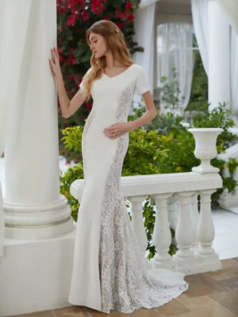 House of Wu 137471 #1 Ivory/Nude thumbnail