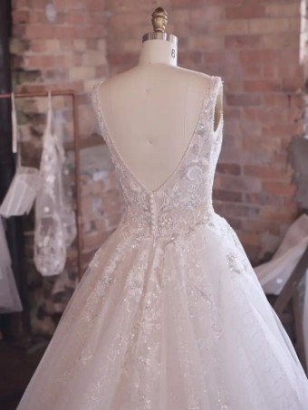 Sottero and Midgley 137188 #10 Ivory/Blush (Natural Illusion) thumbnail