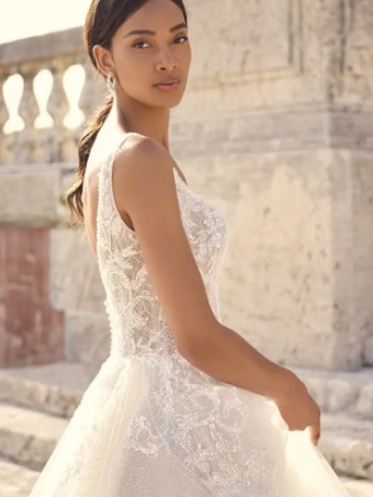 Sottero and Midgley 137188 #3 Ivory/Blush (Natural Illusion) thumbnail