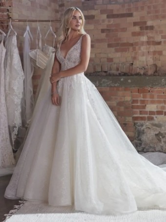 Sottero and Midgley 137188 #5 Ivory/Blush (Natural Illusion) thumbnail