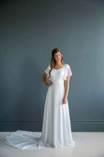 Modest Bridal Collection 136269 #8 thumbnail