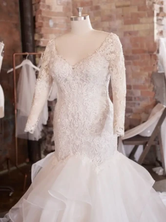 Maggie Sottero 137164 #9 Iv/Nude (Natural Illusion) thumbnail