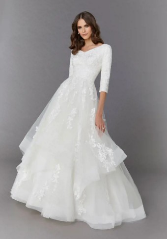 Morilee 138375 #6 Ivory thumbnail