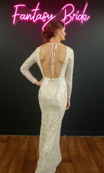 Dream Collection 138586 #20 Silver/Nude thumbnail