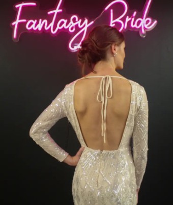 Dream Collection 138586 #22 Silver/Nude thumbnail