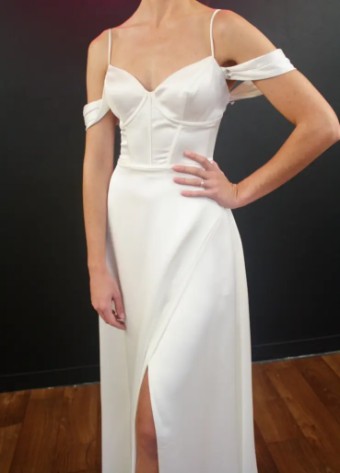 Morilee 138328 #3 Ivory thumbnail