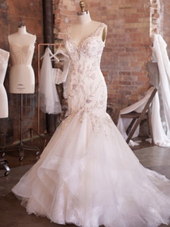 Sottero and Midgley 137185 #10 Blush/Ivory thumbnail