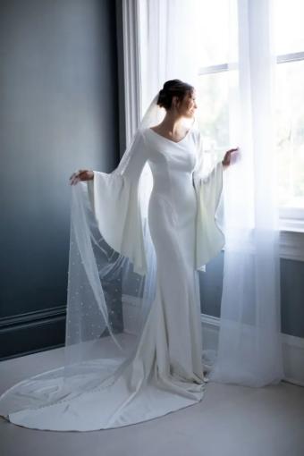 Modest Bridal Collection 138605 #8 Ivory thumbnail