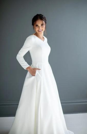 Modest Bridal Collection 138621 #20 Ivory thumbnail