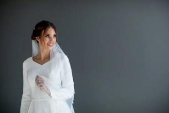 Modest Bridal Collection 138621 #5 Ivory thumbnail