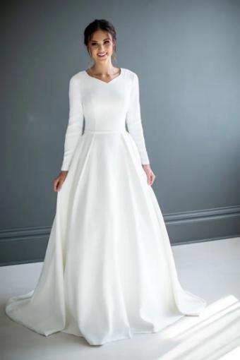 Modest Bridal Collection 138621 #17 Ivory thumbnail