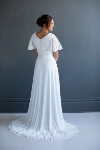 Modest Bridal Collection 138623 #2 Ivory thumbnail