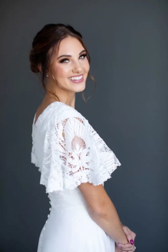 Modest Bridal Collection 138623 #3 Ivory thumbnail