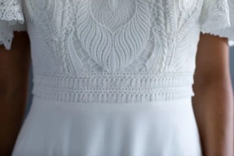 Modest Bridal Collection 138623 #4 Ivory thumbnail