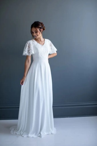 Modest Bridal Collection 138623 #7 Ivory thumbnail