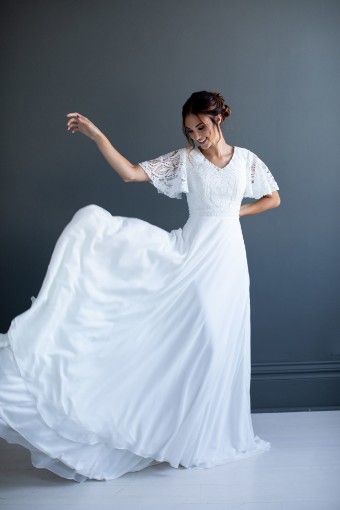 Modest Bridal Collection 138623 #15 thumbnail