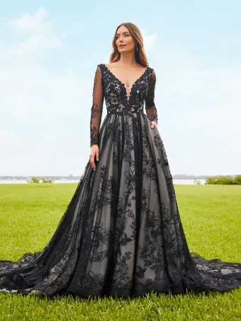 House of Wu 138429 #1 Black/Blush thumbnail
