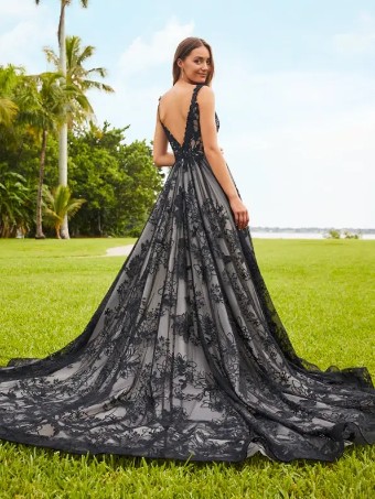 House of Wu 138429 #4 Black/Blush thumbnail