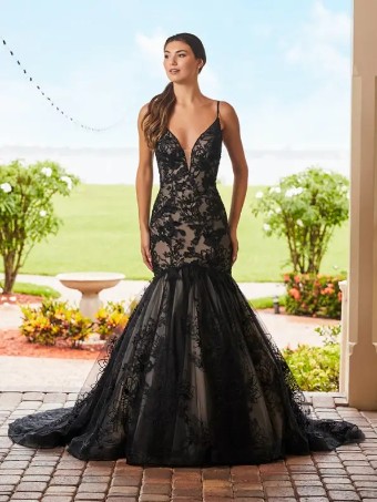 House of Wu 138432 #0 default Black/Blush thumbnail