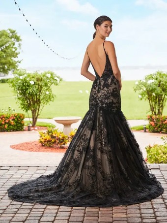 House of Wu 138432 #2 default Black/Blush thumbnail