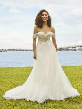 House of Wu 138453 #3 default Ivory/Nude/Silver thumbnail
