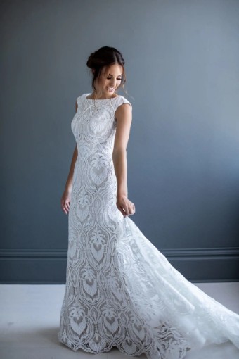 Modest Bridal Collection 138610 #15 thumbnail