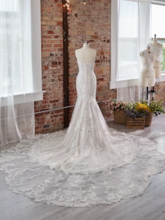 Maggie Sottero 138135 #10 Ivory/Mauve thumbnail