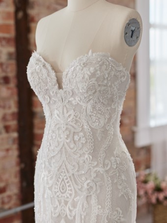 Maggie Sottero 138135 #9 Ivory/Mauve thumbnail