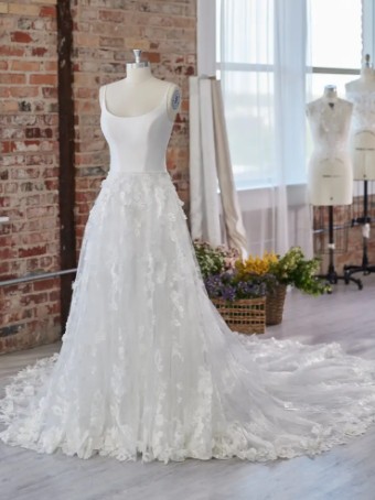 Maggie Sottero 138137 #5 Ivory thumbnail