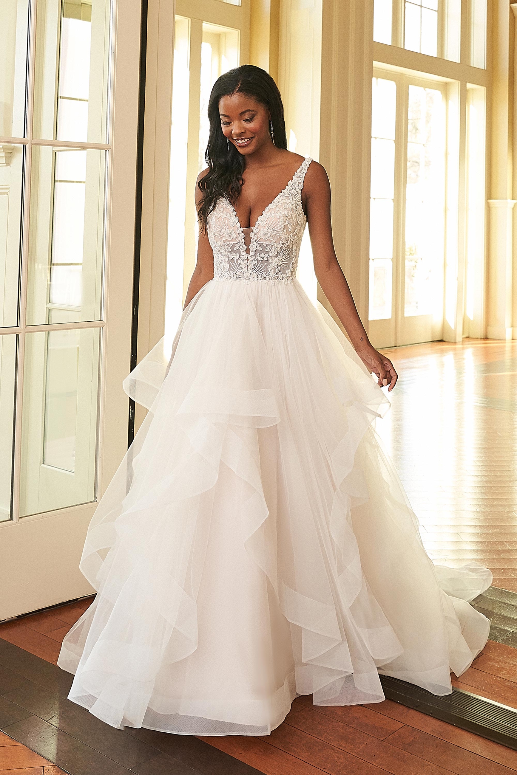 Ivory sand hotsell wedding dress