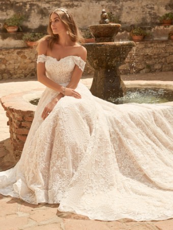 Maggie Sottero 138161 #6 Ivory / Soft Blush thumbnail