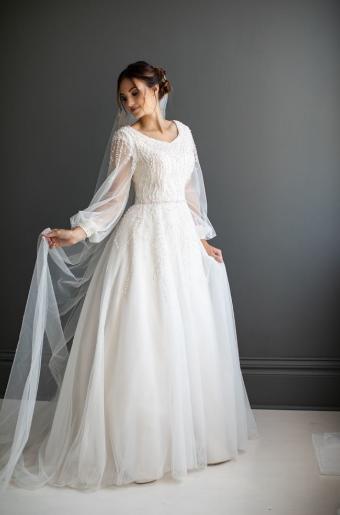 Modest Bridal Collection 138615 #3 Ivory thumbnail