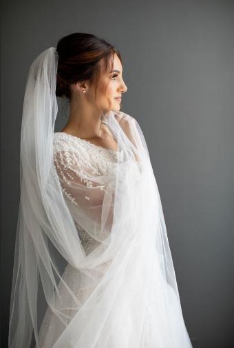 Modest Bridal Collection 138615 #4 Ivory thumbnail