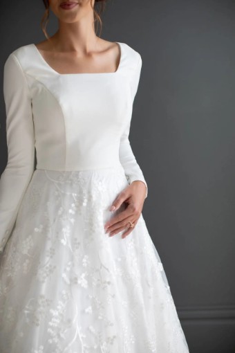 Modest Bridal Collection 138618 #7 thumbnail