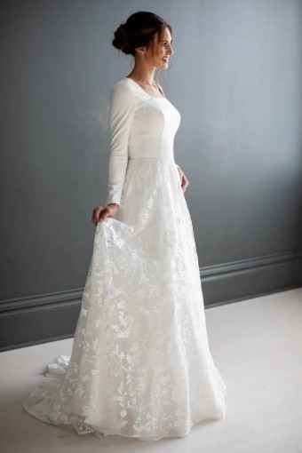 Modest Bridal Collection 138618 #12 thumbnail