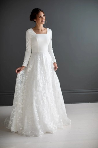 Modest Bridal Collection 138618 #13 thumbnail
