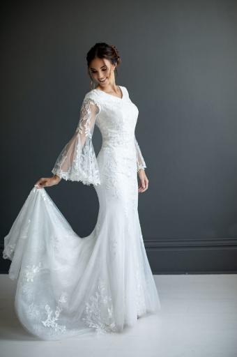 Modest Bridal Collection 138620 #3 Ivory thumbnail