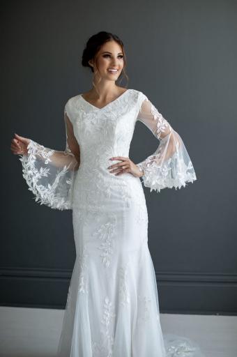 Modest Bridal Collection 138620 #4 Ivory thumbnail