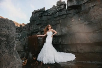 Disney Fairy Tale Weddings Collection 138256 #4 Ivory thumbnail